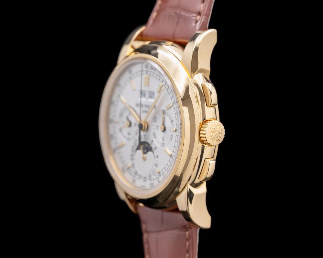 Patek Philippe Perpetual Calendar Chronograph 5970J-001 40mm Yellow gold Silver 2