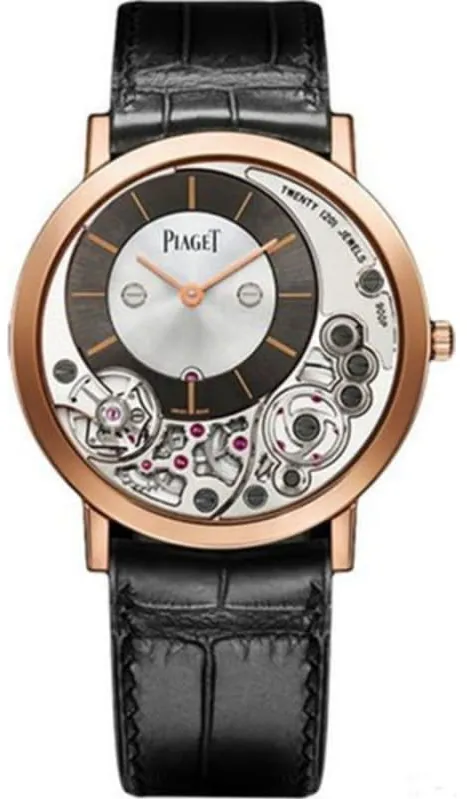 Piaget Altiplano G0A39110 38mm Rose gold Silver