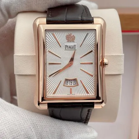 Piaget Emperador G0A32121 46mm Rose gold Silver