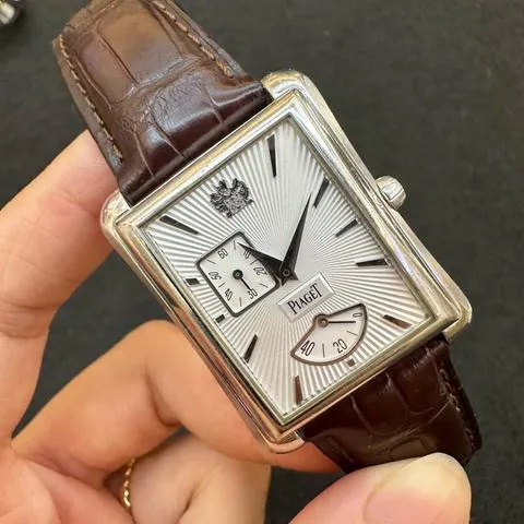 Piaget Emperador G0A33069 32mm White gold Silver