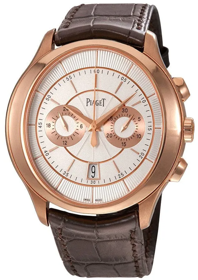 Piaget Gouverneur G0A37112 43mm Rose gold Silver