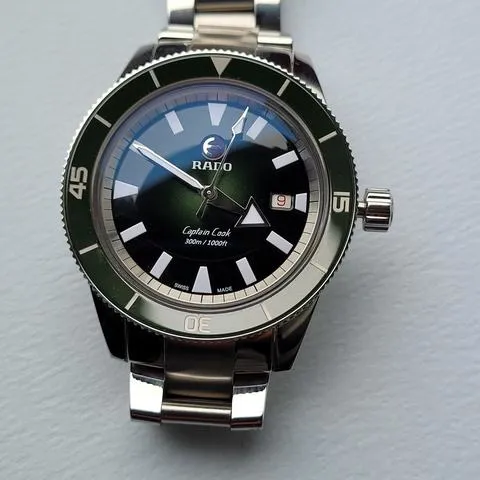 Rado Captain Cook R32105313 42mm Stainless steel Green 8