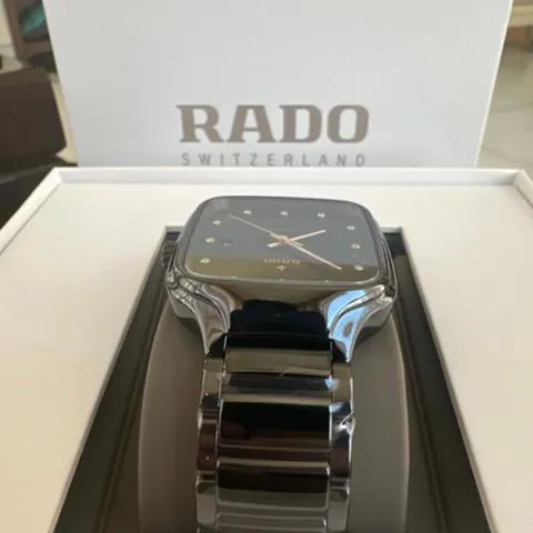 Rado True Square R27078702 38mm Black ceramic Black