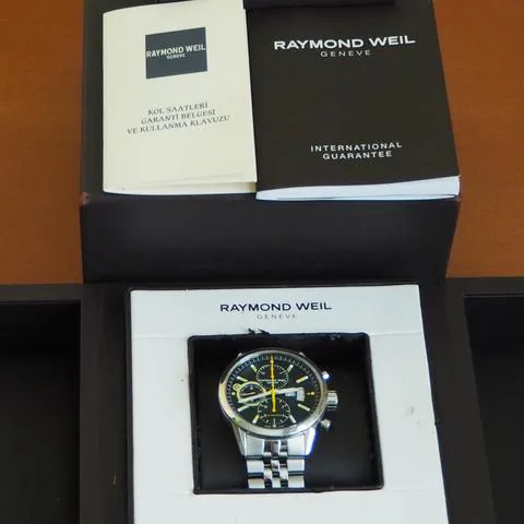 Raymond Weil Freelancer 7730-ST-20041 42mm Stainless steel Black 2