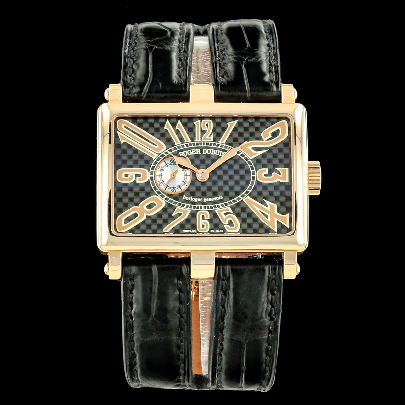 Roger Dubuis Too much 13750 28mm Rose gold Black