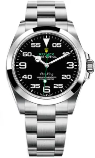 Rolex Air King 126900 Stainless steel Black