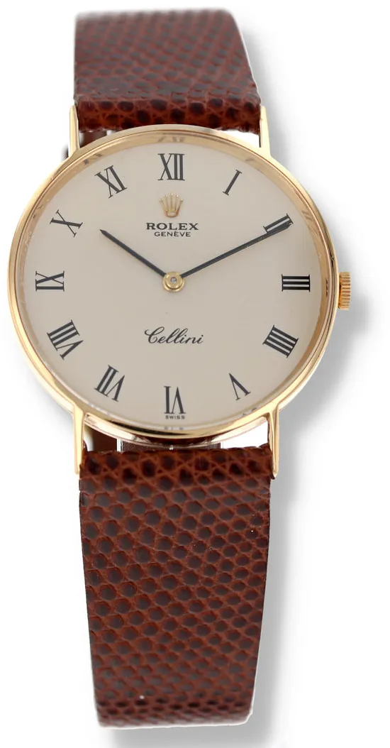 Rolex Cellini 3833 31mm Yellow gold and 18k yellow gold Cream 1