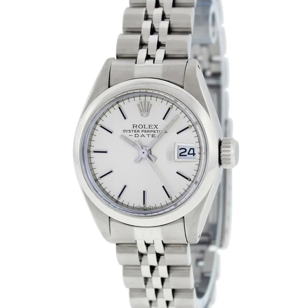 Rolex Date 26mm Stainless steel Silver 1