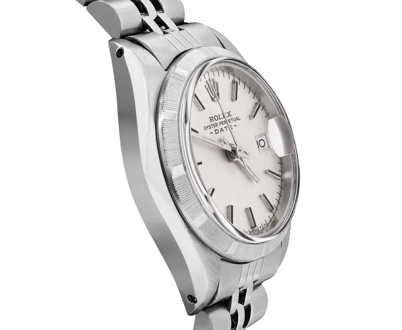 Rolex Date 26mm Stainless steel Silver 2