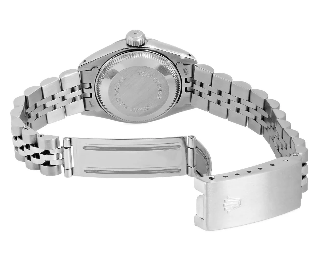 Rolex Date 26mm Stainless steel Silver 7