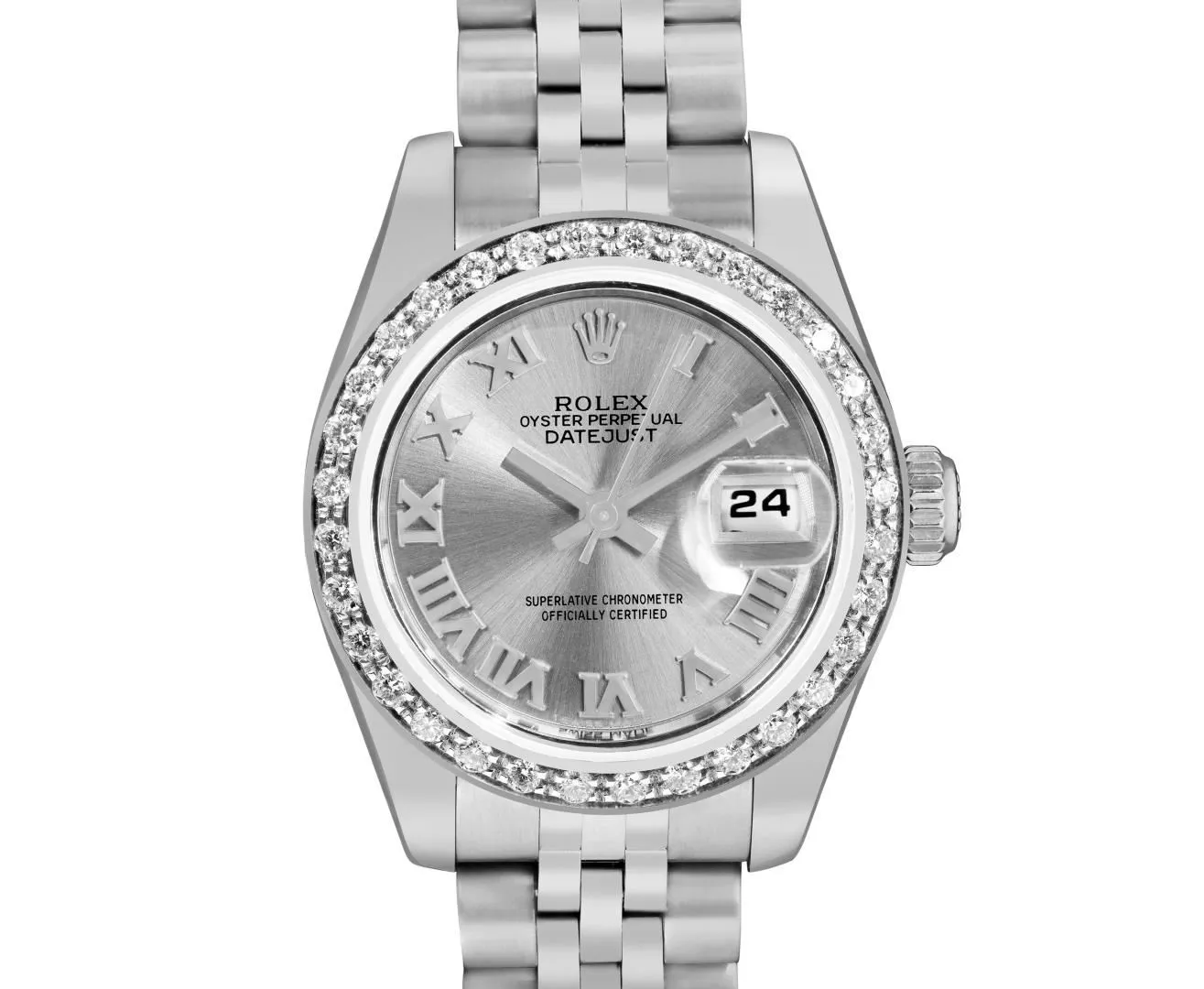 Rolex Date 26mm Stainless steel Silver 1