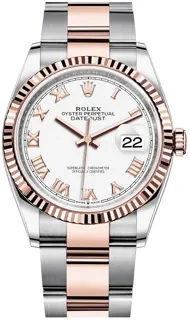 Rolex Datejust 126231WRO Stainless steel White