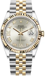 Rolex Datejust 126233SRDJ Stainless steel Silver