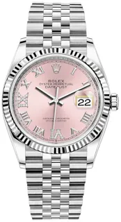 Rolex Datejust 126234PRDJ Stainless steel Pink