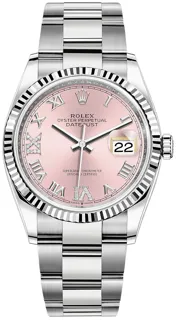 Rolex Datejust 126234PRDO Stainless steel Pink