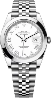 Rolex Datejust 126300 WRJ Stainless steel White