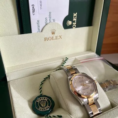 Rolex Datejust 31 178243 31mm Yellow gold and Stainless steel Mother-of-pearl 1