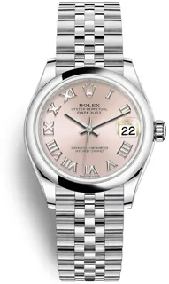 Rolex Datejust 31 278240PRJ Stainless steel Pink