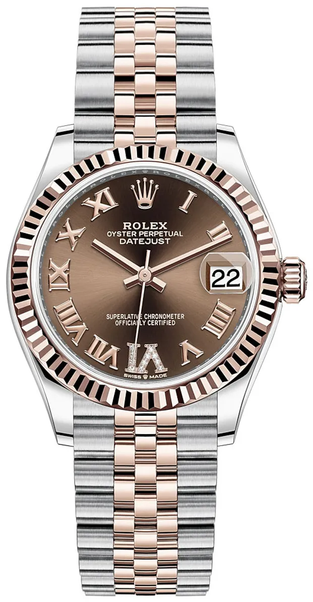 Rolex Datejust 31 278271RRDJ 31mm Stainless steel Brown