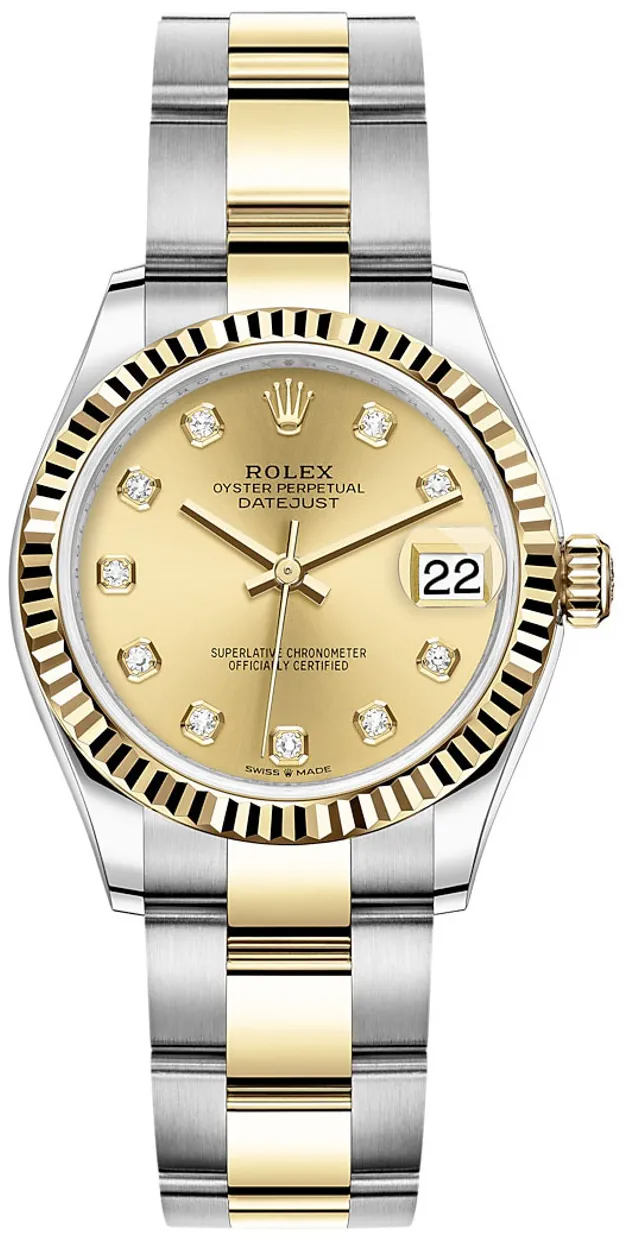 Rolex Datejust 31 278273CDO 31mm Stainless steel Champagne