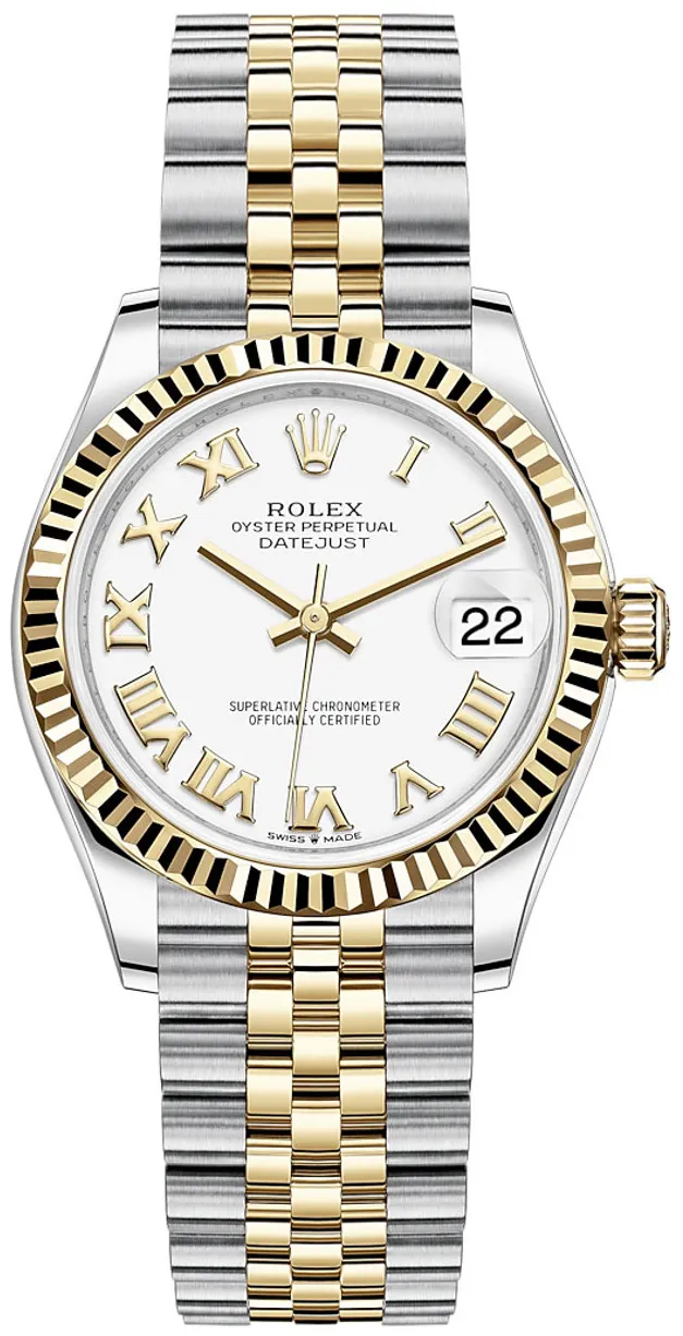 Rolex Datejust 31 278273WRJ 31mm Stainless steel White