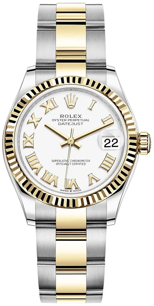 Rolex Datejust 31 278273WRO 31mm Stainless steel White