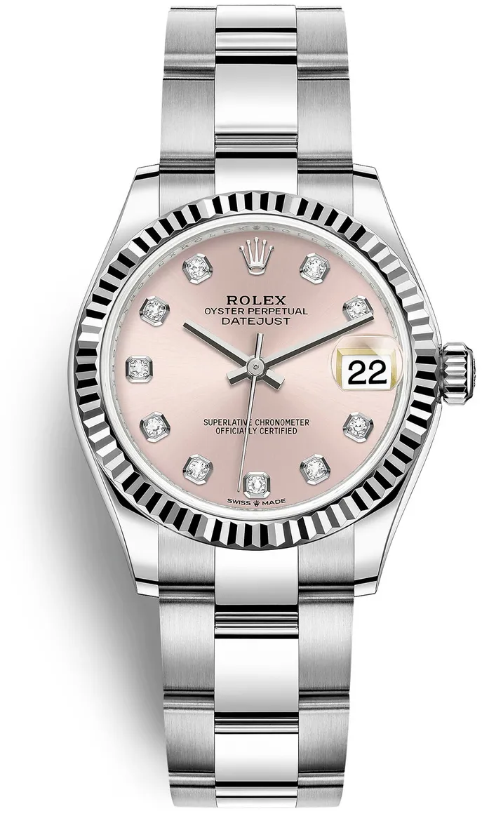 Rolex Datejust 31 278274PDO 31mm White gold and Stainless steel Rose