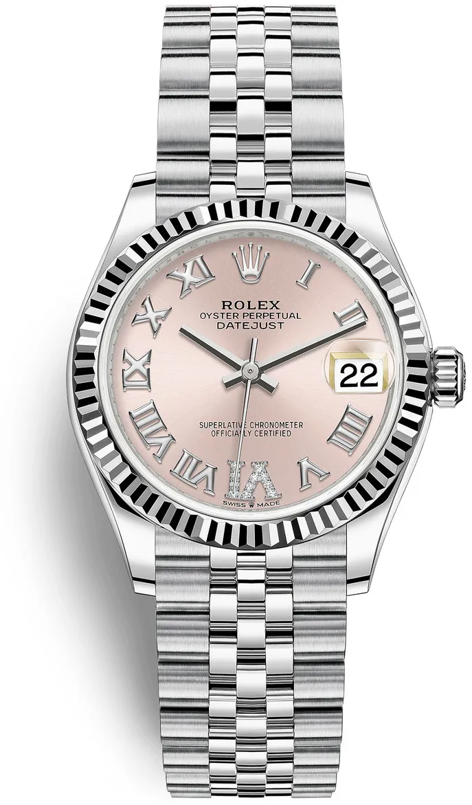 Rolex Datejust 31 278274PRDJ 31mm White gold and Stainless steel Rose