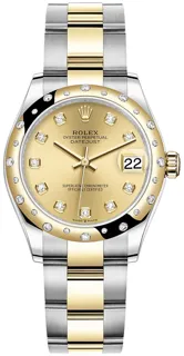 Rolex Datejust 31 278343CDO Stainless steel Champagne