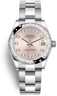 Rolex Datejust 31 278344PDO White gold and Stainless steel Pink