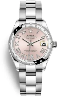 Rolex Datejust 31 278344PRDO White gold and Stainless steel Pink