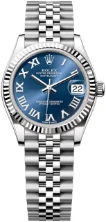 Rolex Datejust 31 278274LR White gold and Stainless steel Blue