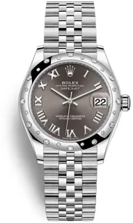 Rolex Datejust 31 278344GRJ White gold and Stainless steel Gray