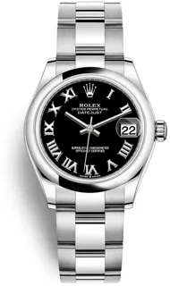 Rolex Datejust 31 278240BRO Stainless steel Black