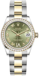 Rolex Datejust 31 278383GRDO Stainless steel Green