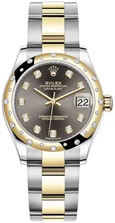 Rolex Datejust 31 278343BDO Stainless steel Black