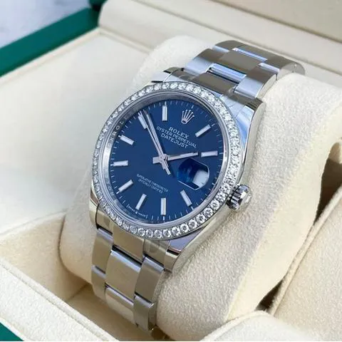 Rolex Datejust 36 126284RBR 36mm Stainless steel Blue