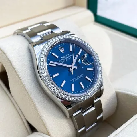 Rolex Datejust 36 126284RBR 36mm Stainless steel Blue 1