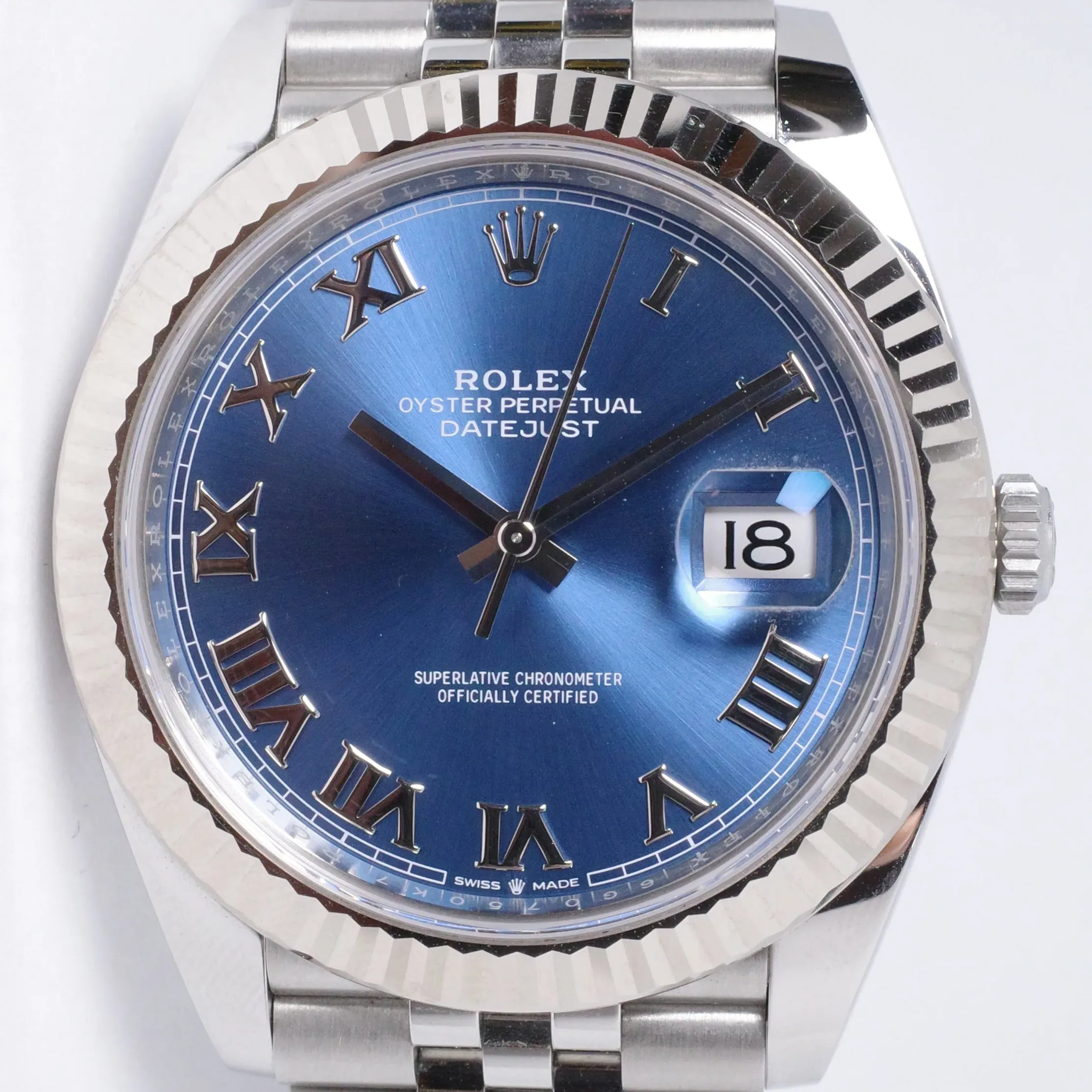 Rolex Datejust 41 126334 41mm Stainless steel Blue