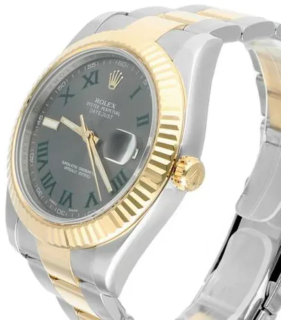 Rolex Datejust II 116333 41mm Yellow gold and Stainless steel Wimbledon 2