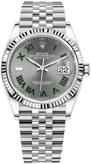 Rolex Datejust 126234WJ Stainless steel Gray