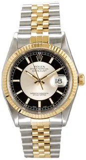 Rolex Datejust P16013BTJ Stainless steel Black