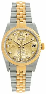 Rolex Datejust P68273CJD Stainless steel and 18k yellow gold