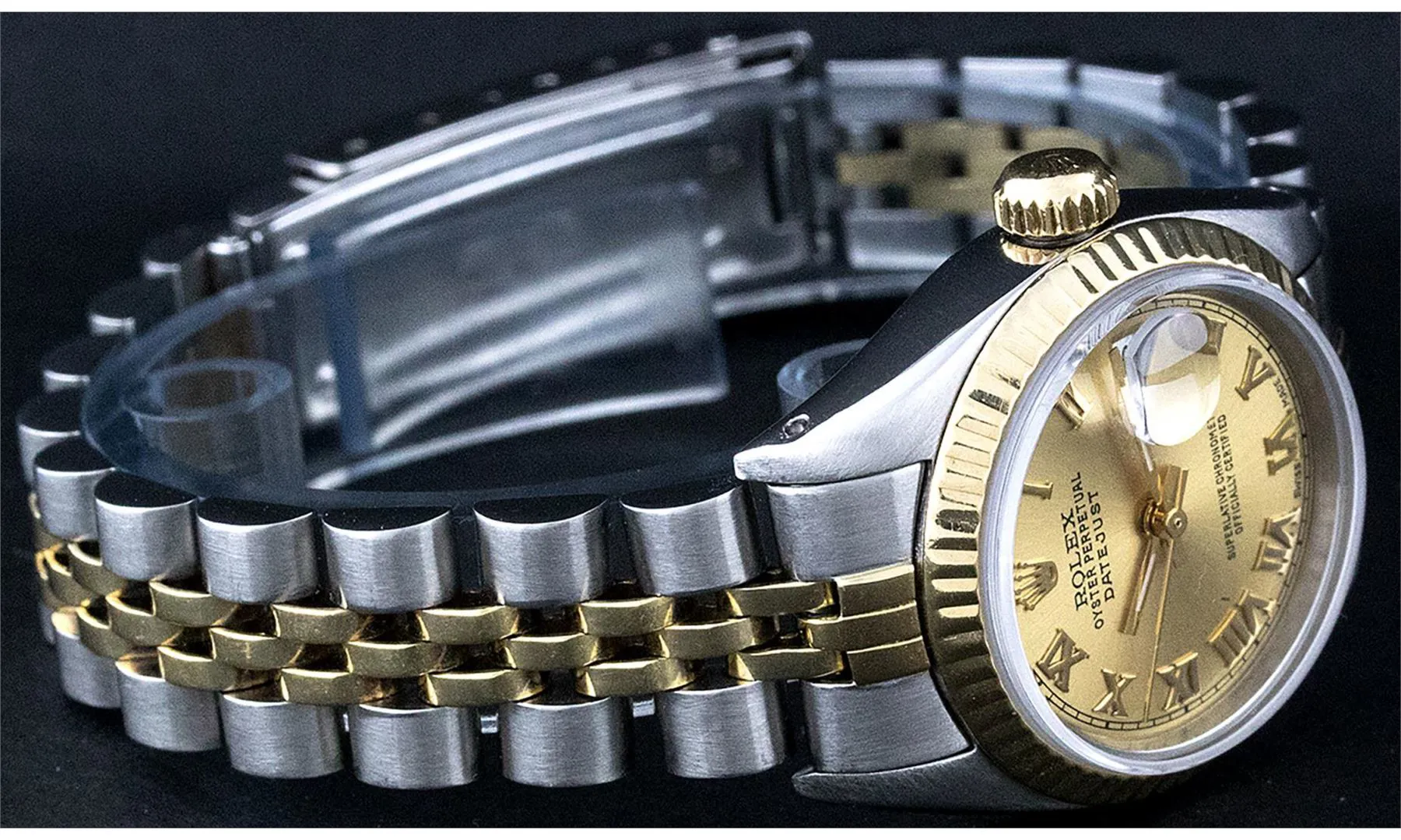 Rolex Datejust 26mm Stainless steel and 14k yellow gold Champagne 1