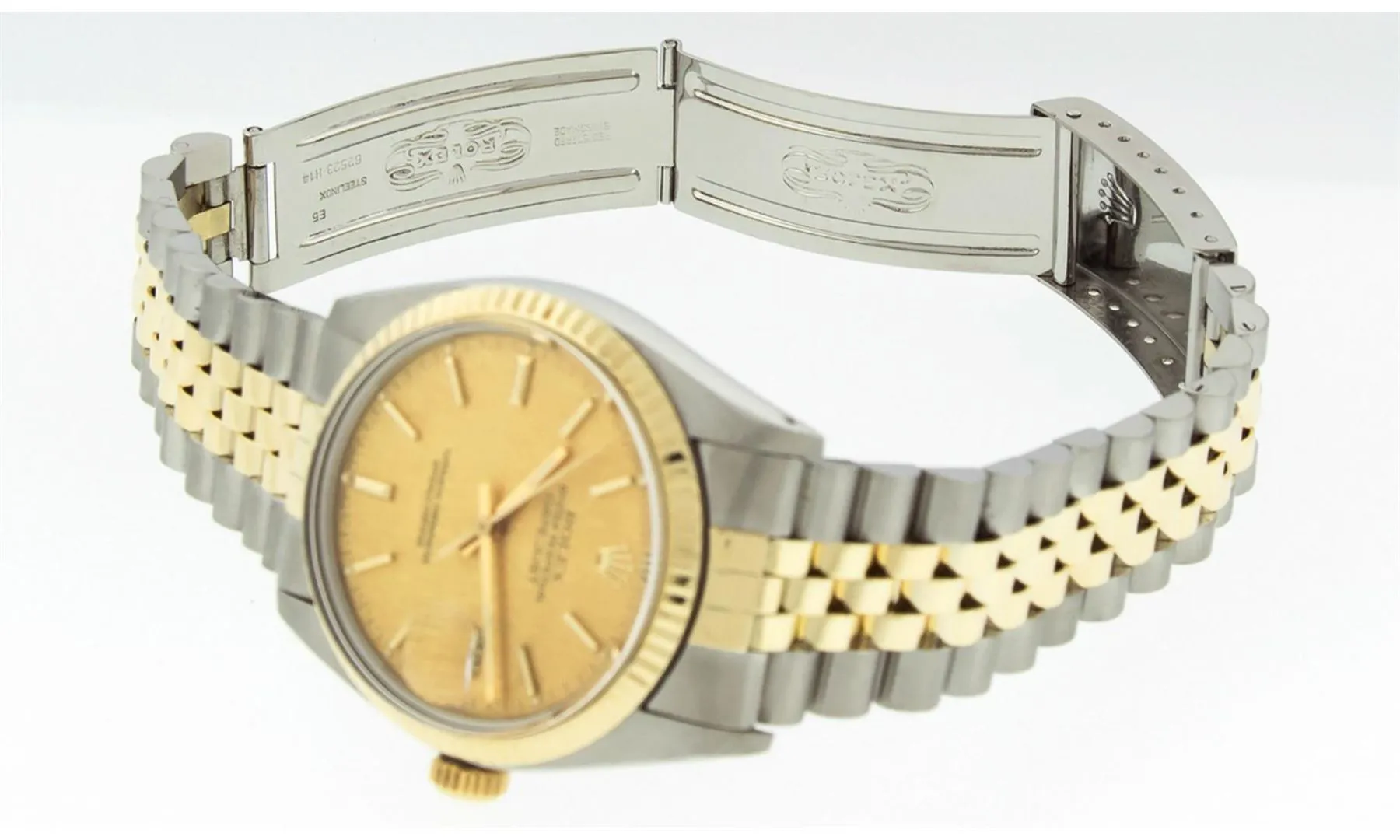 Rolex Datejust 36mm Stainless steel and 14k yellow gold Champagne 2