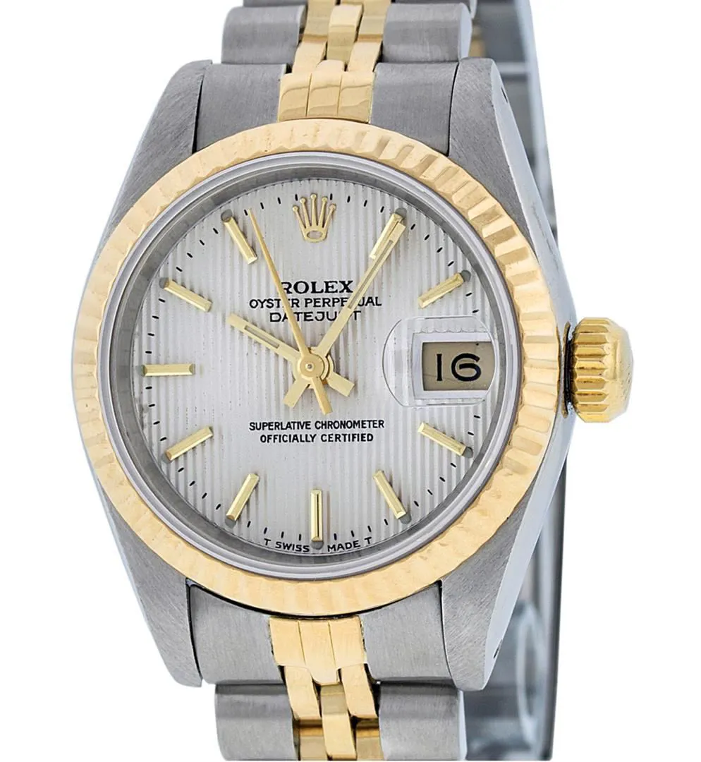 Rolex Datejust 26mm Stainless steel and 14k yellow gold Silver