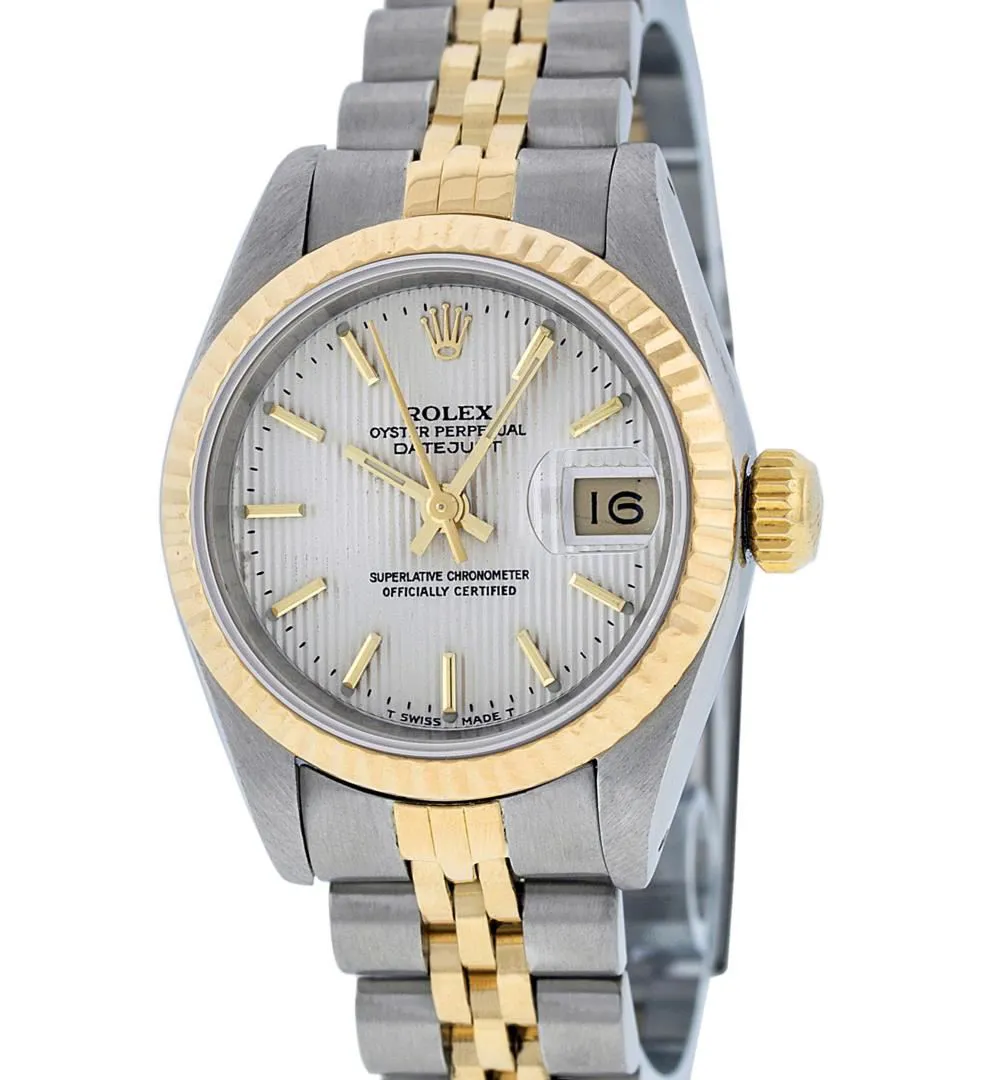 Rolex Datejust 26mm Stainless steel and 14k yellow gold Silver 1