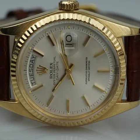 Rolex Day-Date 36 1803 36mm Yellow gold Silver 4