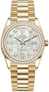 Rolex Day-Date 36 128348MOPD Yellow gold