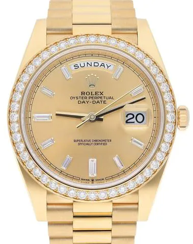 Rolex Day-Date 40 228348RBR 40mm Yellow gold Yellow